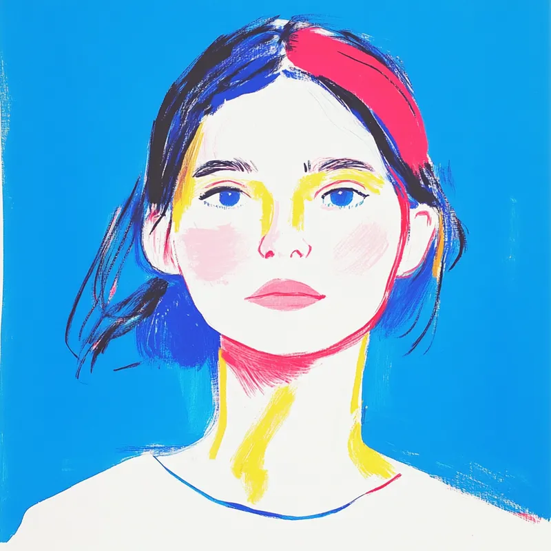 Bold Minimalist Cat Illustration - Пример 4