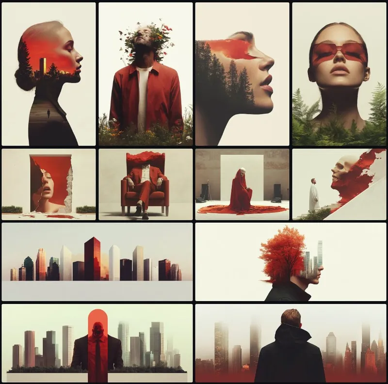 Surreal Urban Elegance - Пример 2