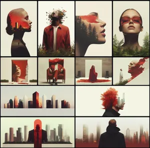 Surreal Urban Elegance - Пример 1