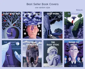 Surreal and Mystical Book Covers - Пример 3