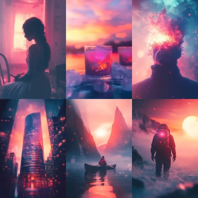 Dreamlike Aurora - Пример 2