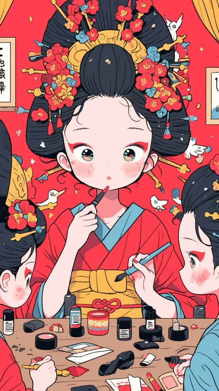 Vibrant Manga Aesthetic - Пример 2