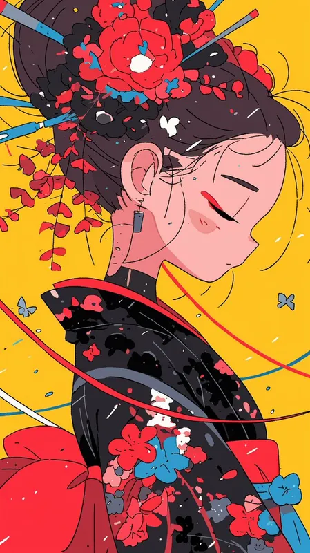 Vibrant Manga Aesthetic - Пример 4