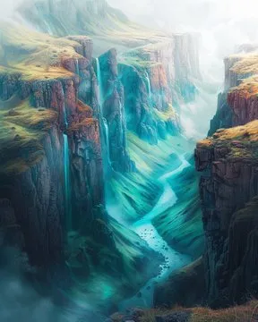Mystical Canyon Dreamscape - Пример 1