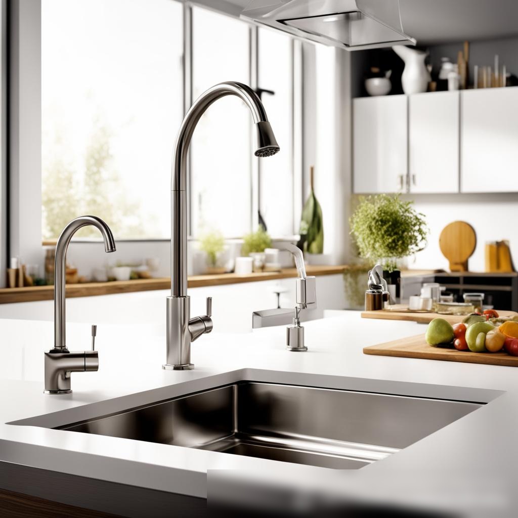 Современная кухня с набором из нержавеющей стали: Скачать изображение - Пример 3