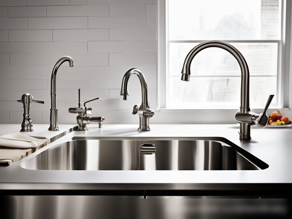 Современная кухня с набором из нержавеющей стали: Скачать изображение - Пример 4