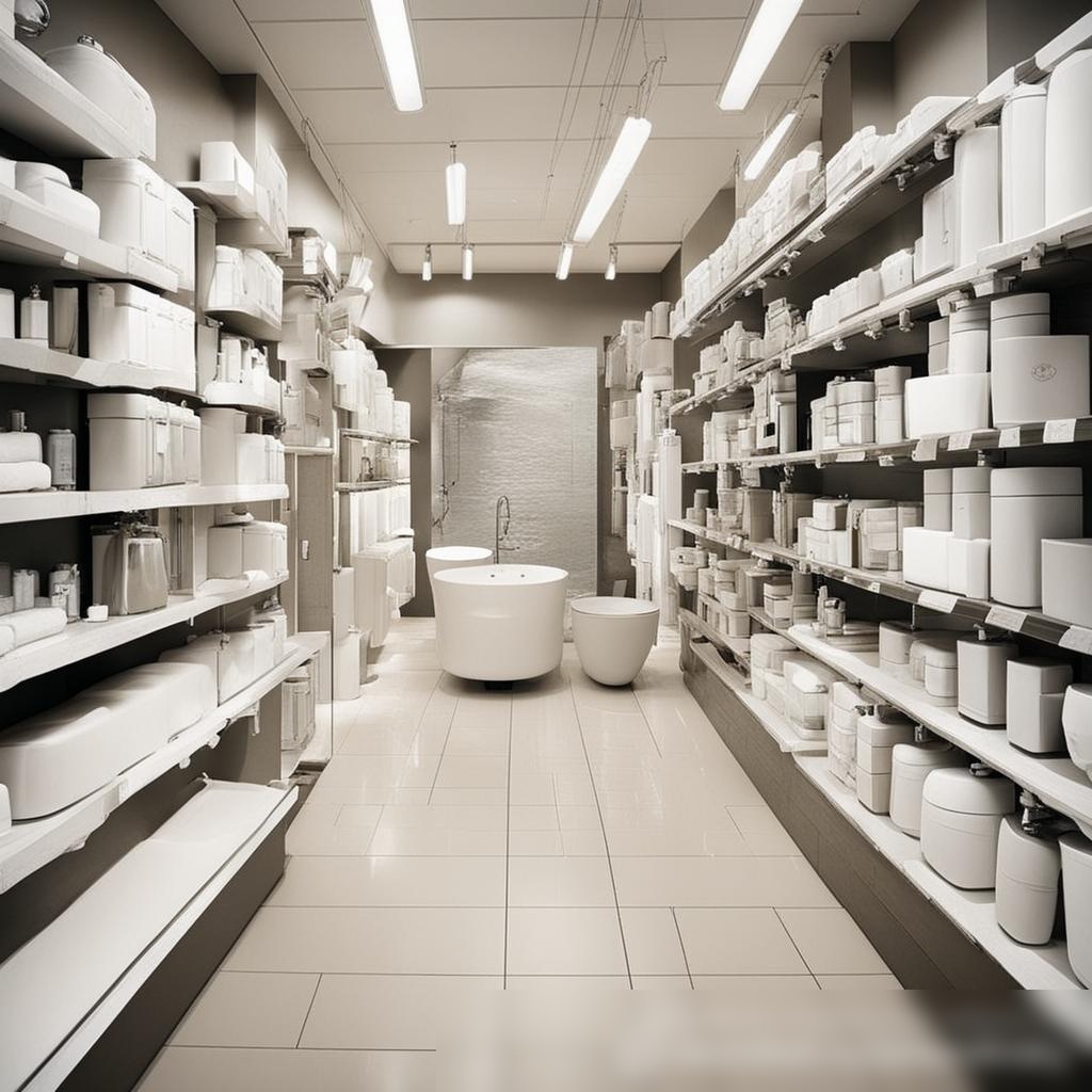 Магазины по продаже сантехники и/или других товаров для ванн и душевых, например, расходных материалов сантехники и пр - Пример 2