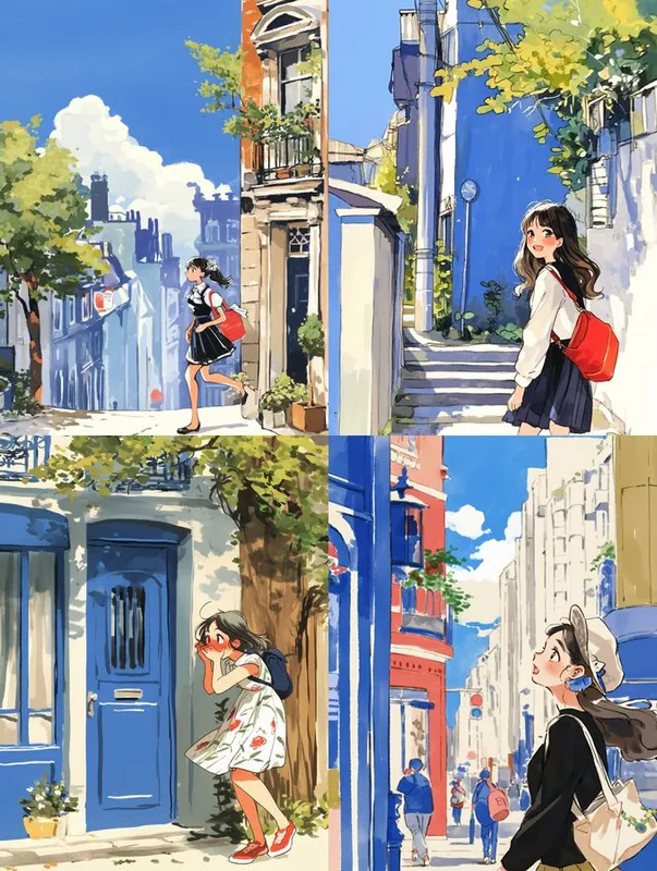 Charming Anime Dreamscape - Пример 1