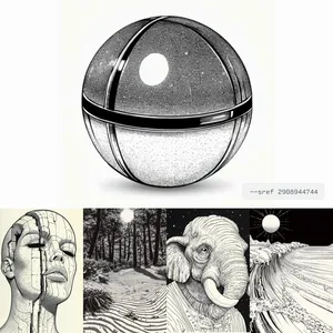 Chromatic Cyber-Ethereal Immersion - Пример 3