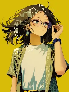 Contemporary Digital Anime Aesthetic - Пример 1