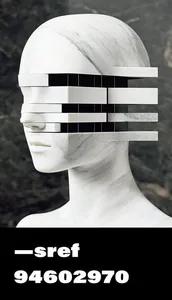 Fragmented Marble Portrait - Пример 1