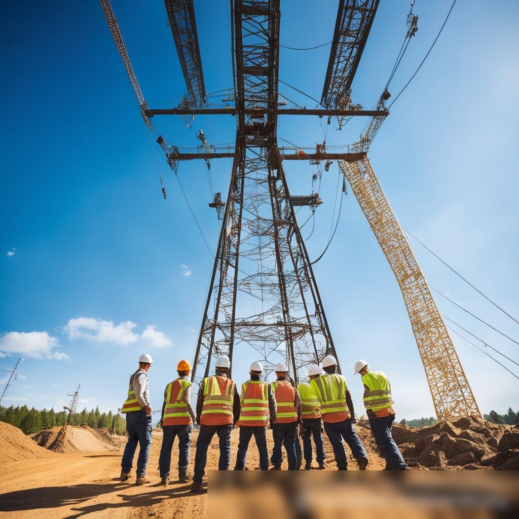 Строительство, обслуживание электросетей - Пример 2