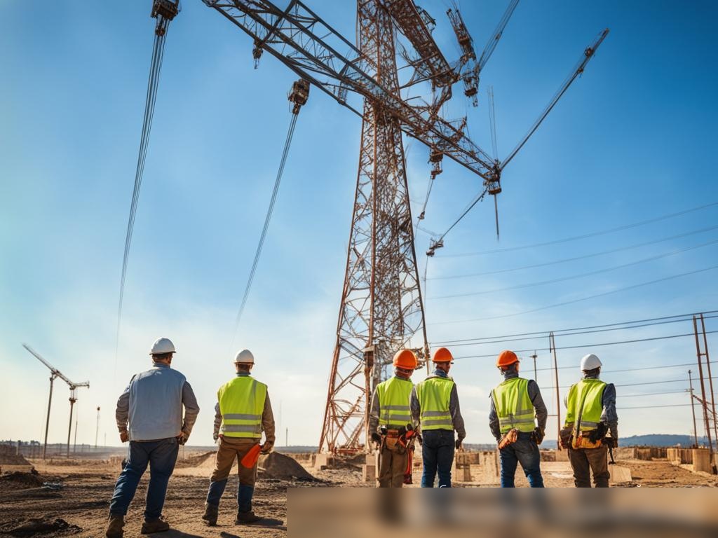 Строительство, обслуживание электросетей - Пример 3