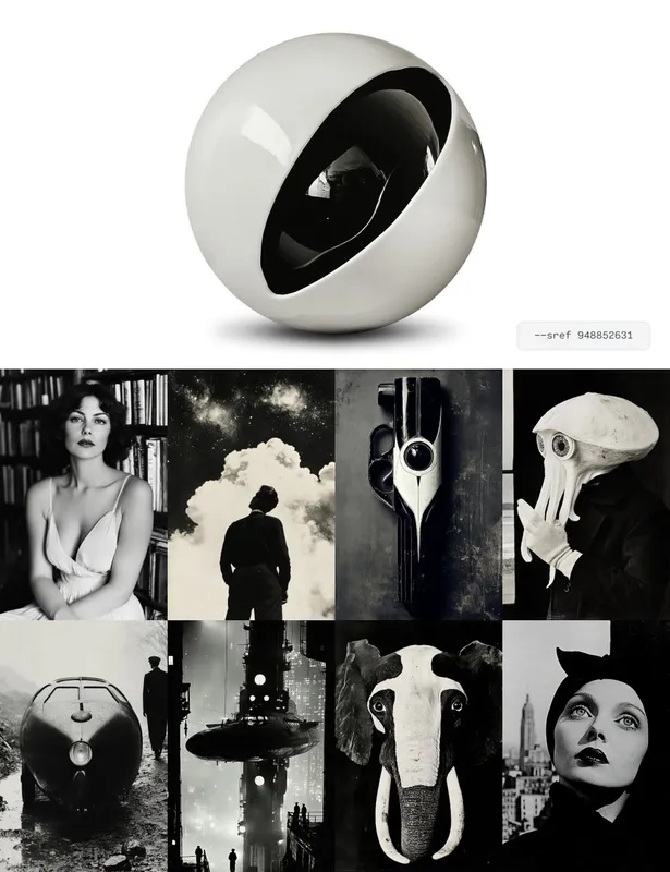 Retro Futuristic Noir - Пример 2