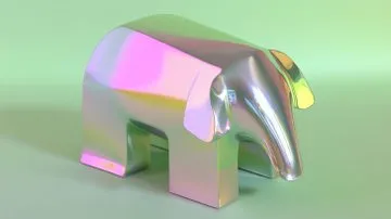 Iridescent Dreamscape - Пример 1