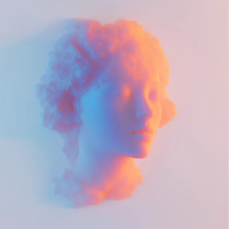 Luminous Abstract Form - Пример 4