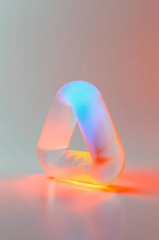 Luminous Abstract Form - Пример 1