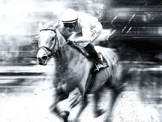 Dynamic Motion in Monochrome - Пример 1