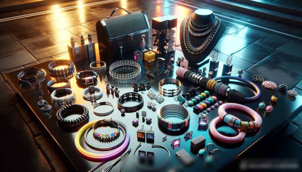 Изображение современной демонстрации модных украшений - Пример 2