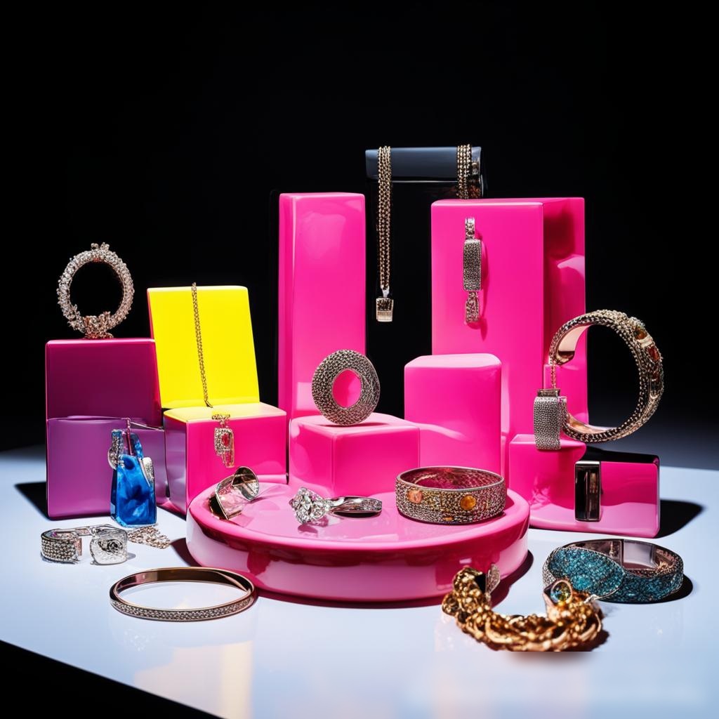 Изображение современной демонстрации модных украшений - Пример 3