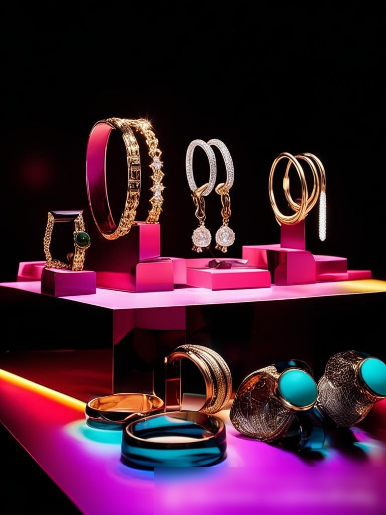 Изображение современной демонстрации модных украшений - Пример 5