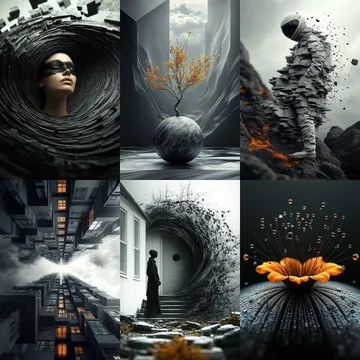 Moody Sci-Fi Aesthetic - Пример 4