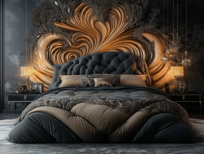 Ornate Floral Elegance - Пример 1