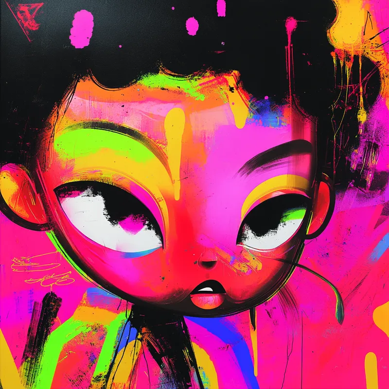 Vibrant Pop Anime - Пример 4