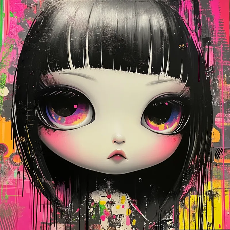 Vibrant Pop Anime - Пример 1