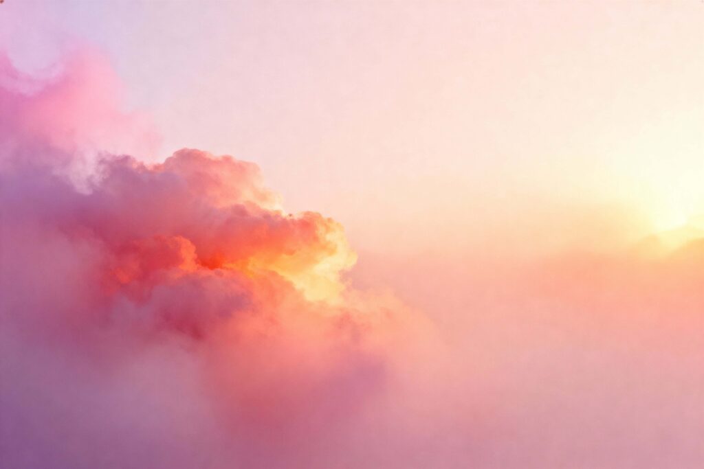 Abstract Gradient Warm Sunrise Diagonal Drift - Пример 1