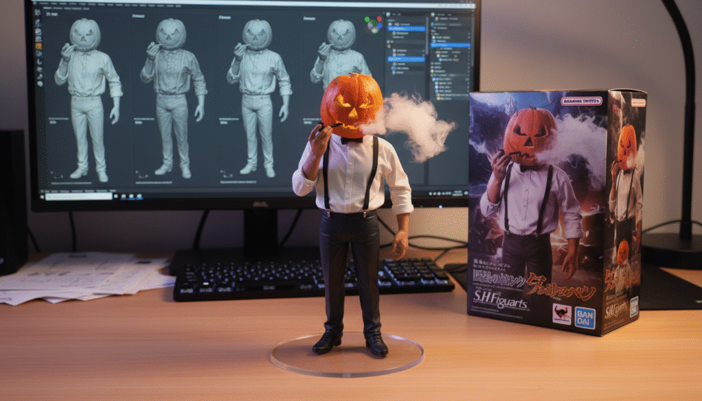 Промпт для Хэллоуина — фигурки и процесс моделирования в ZBrush - Пример 1