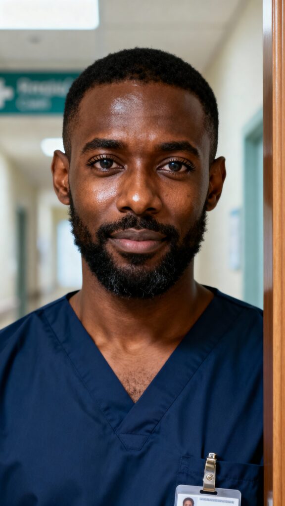 Bekele Ethiopian-American nurse headshot - Пример 1