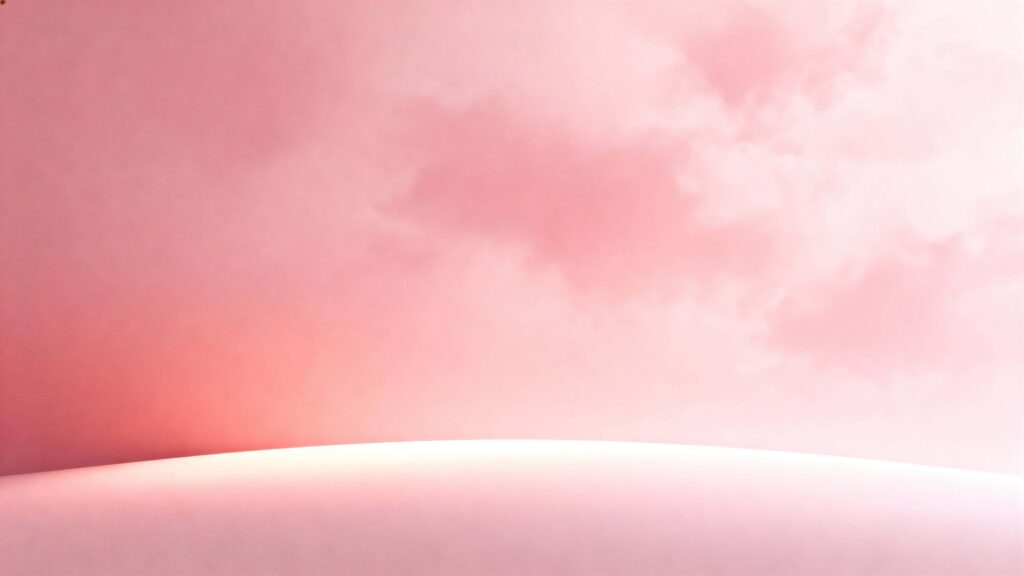 Blush-pink Gradient Color Field Soft Matte Surface - Пример 1