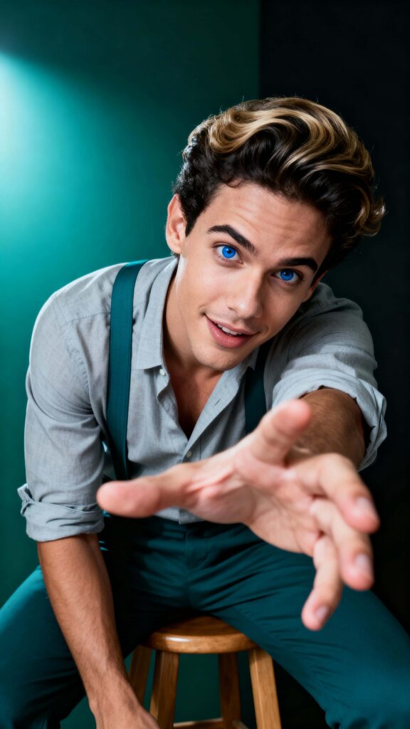 Brazilian man reaching portrait photograph - Пример 1