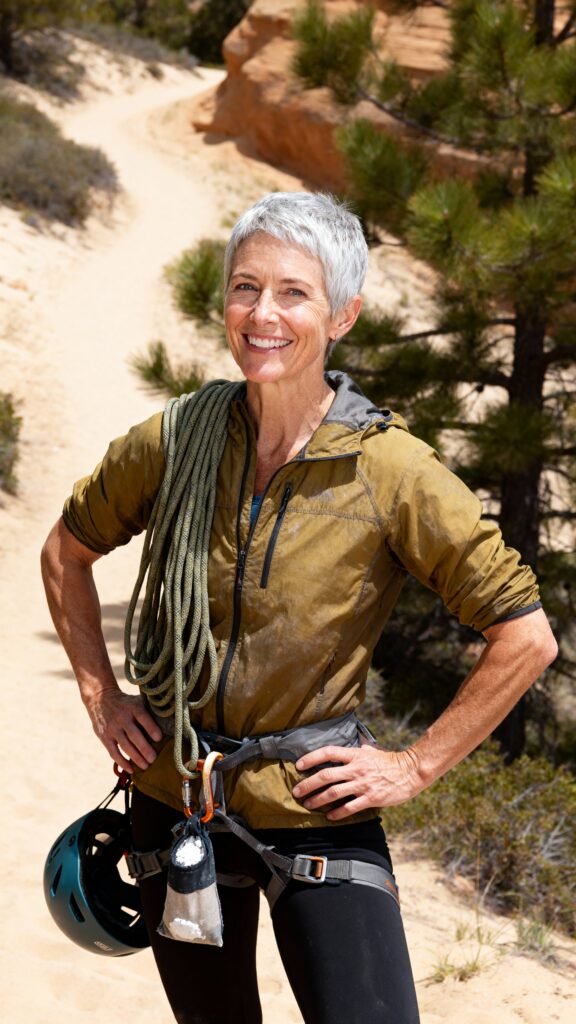 Carolyn climbing coach at Flagstaff trailhead - Пример 1