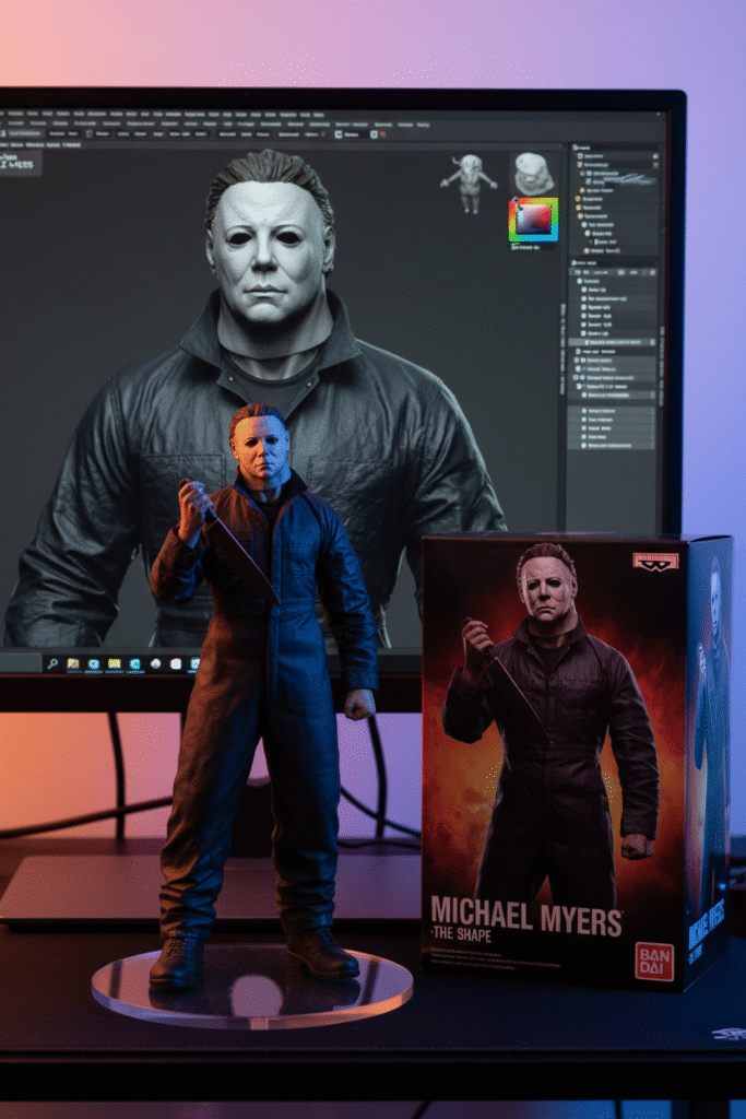 Промпт для Хэллоуина — фигурки и процесс моделирования в ZBrush - Пример 3