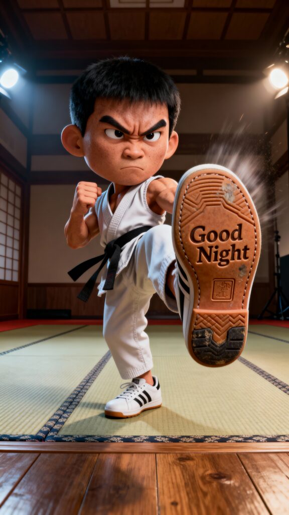 Ferocious Roundhouse — Dojo Showdown - Пример 1