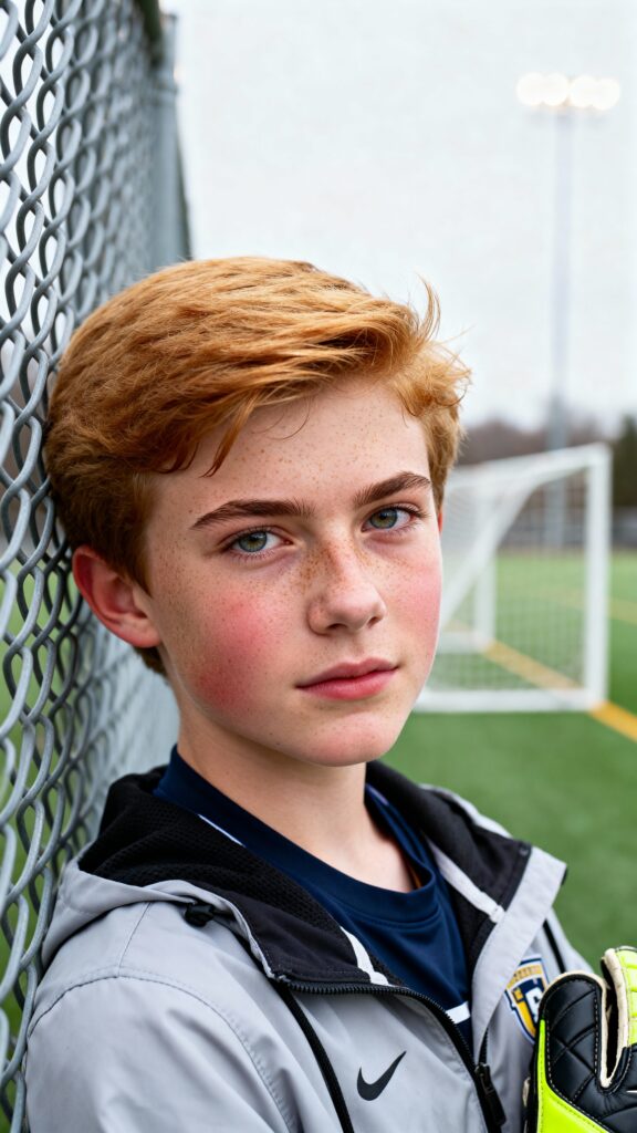 Goalkeeper portrait, suburban Minneapolis headshot - Пример 1