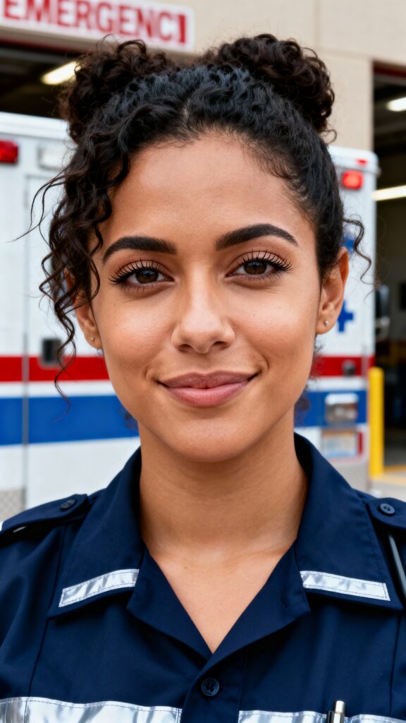 Isabella, Puerto Rican EMT steady headshot - Пример 1