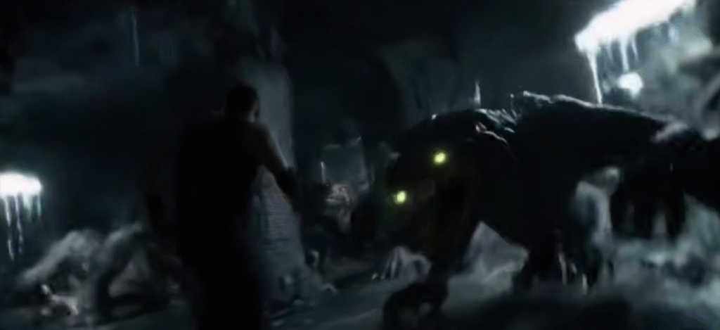 Промпт для видео герой бежит в лабиринте - Пример 1