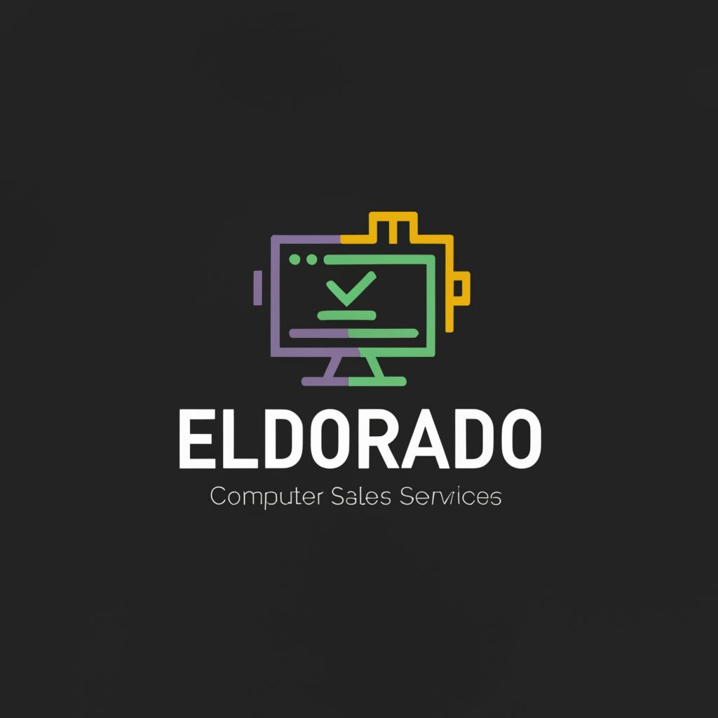 Промпт логотип для компании Eldorado — компьютеры и обслуживание - Пример 1