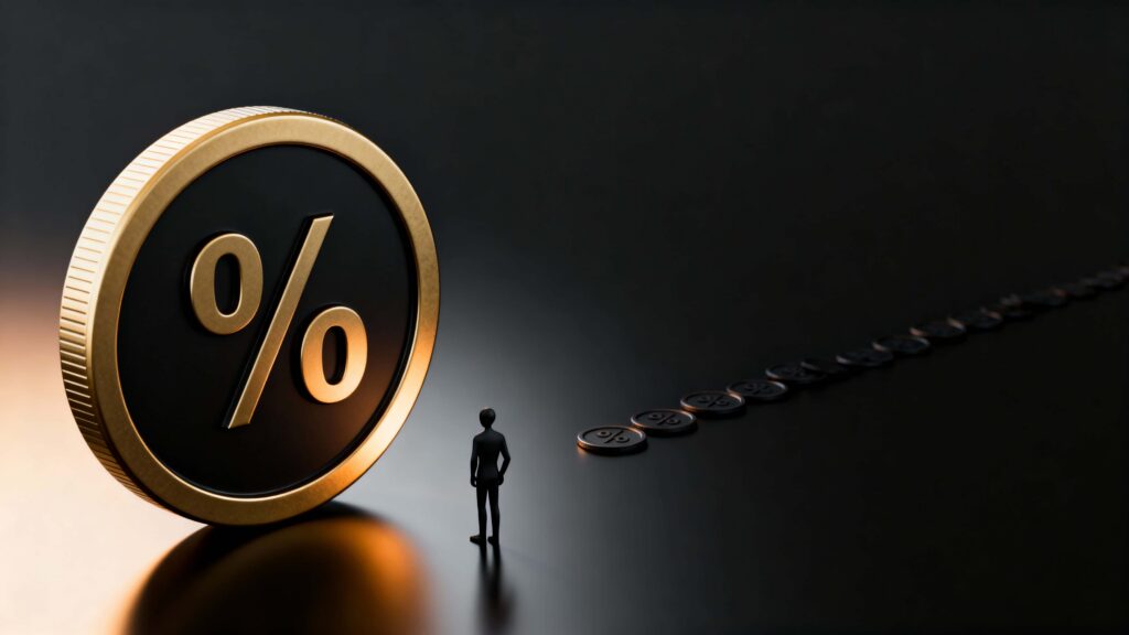 Matte Black Figure With Gold Token - Пример 1