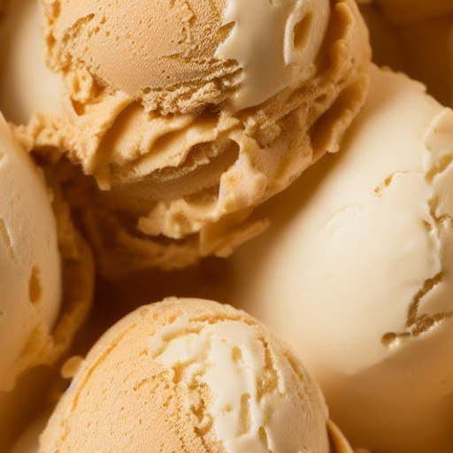 Промпт мороженное в макро - Пример 1