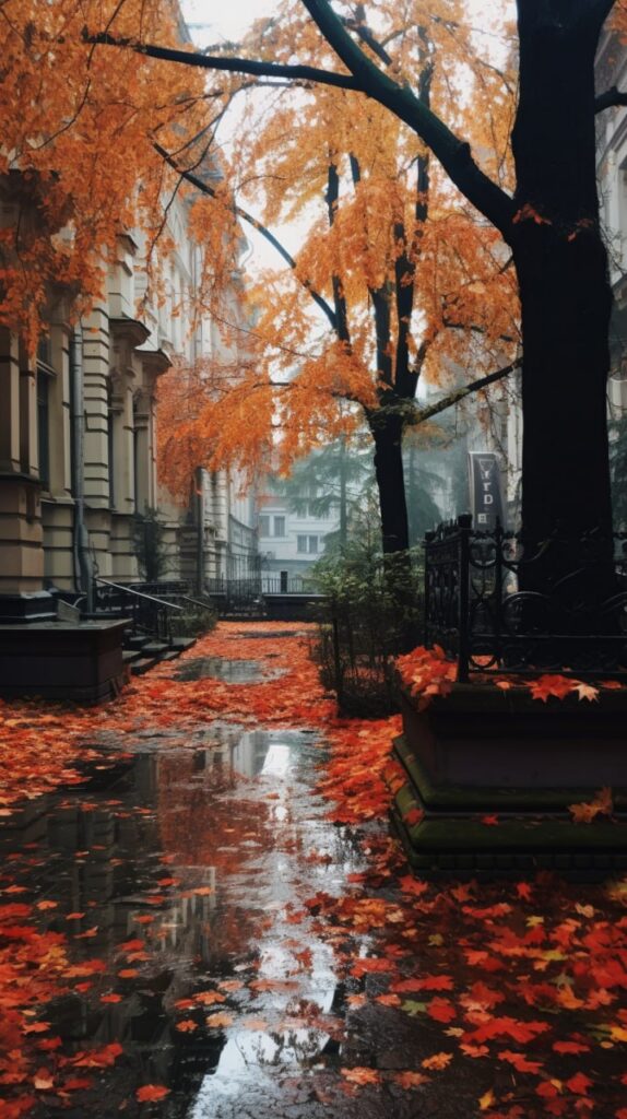 Промпт осень в Санкт-Петербурге - Пример 6