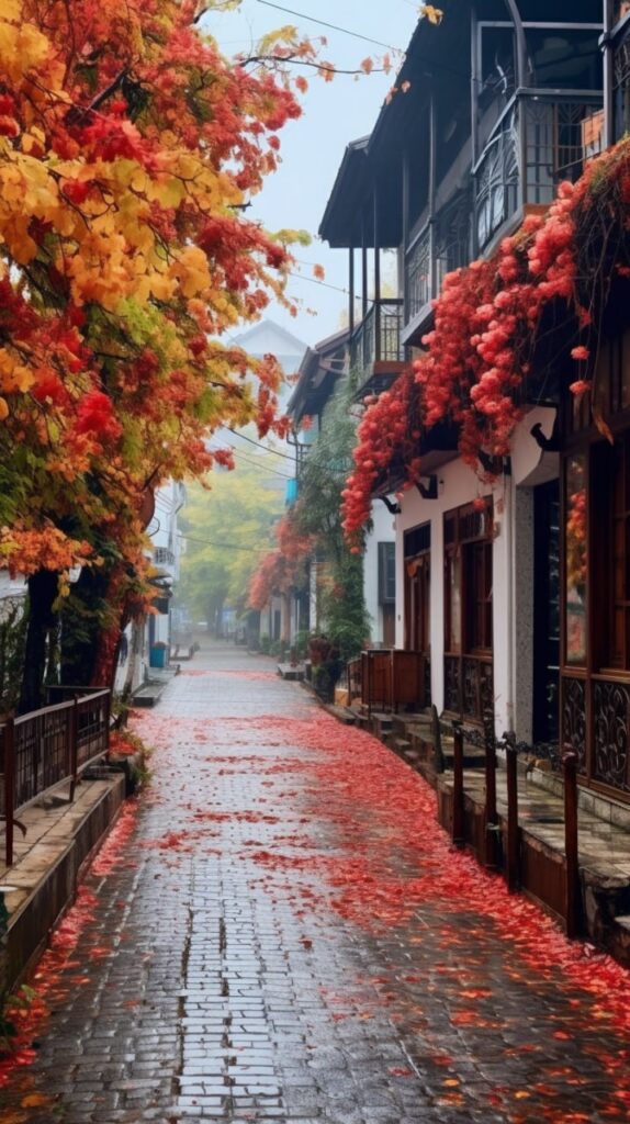 Промпт осень в Санкт-Петербурге - Пример 4