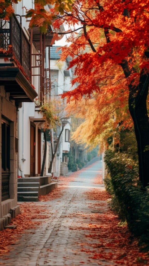 Промпт осень в Санкт-Петербурге - Пример 3