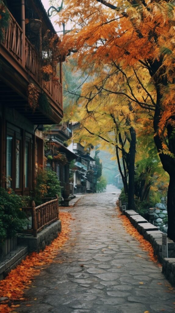 Промпт осень в Санкт-Петербурге - Пример 2