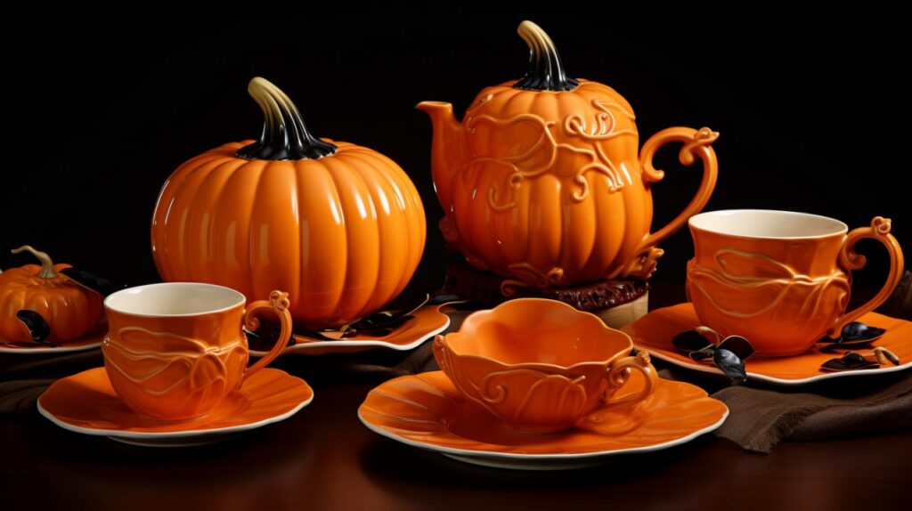 Промт хэллоуин посуда - Пример 3