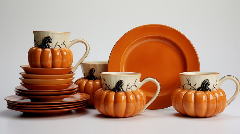 Промт хэллоуин посуда - Пример 2