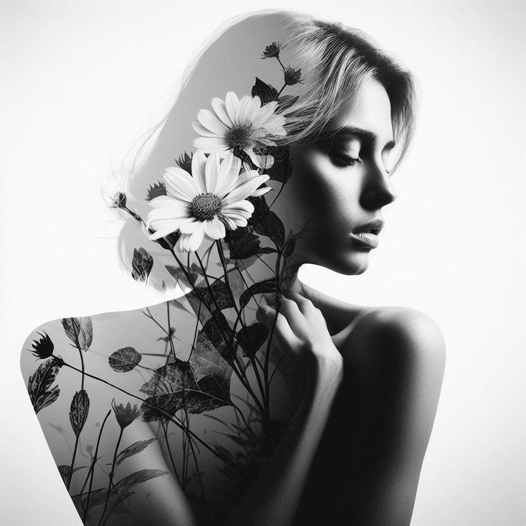 Промпт двойной экспозиции в DALL-E 3 - Пример 2